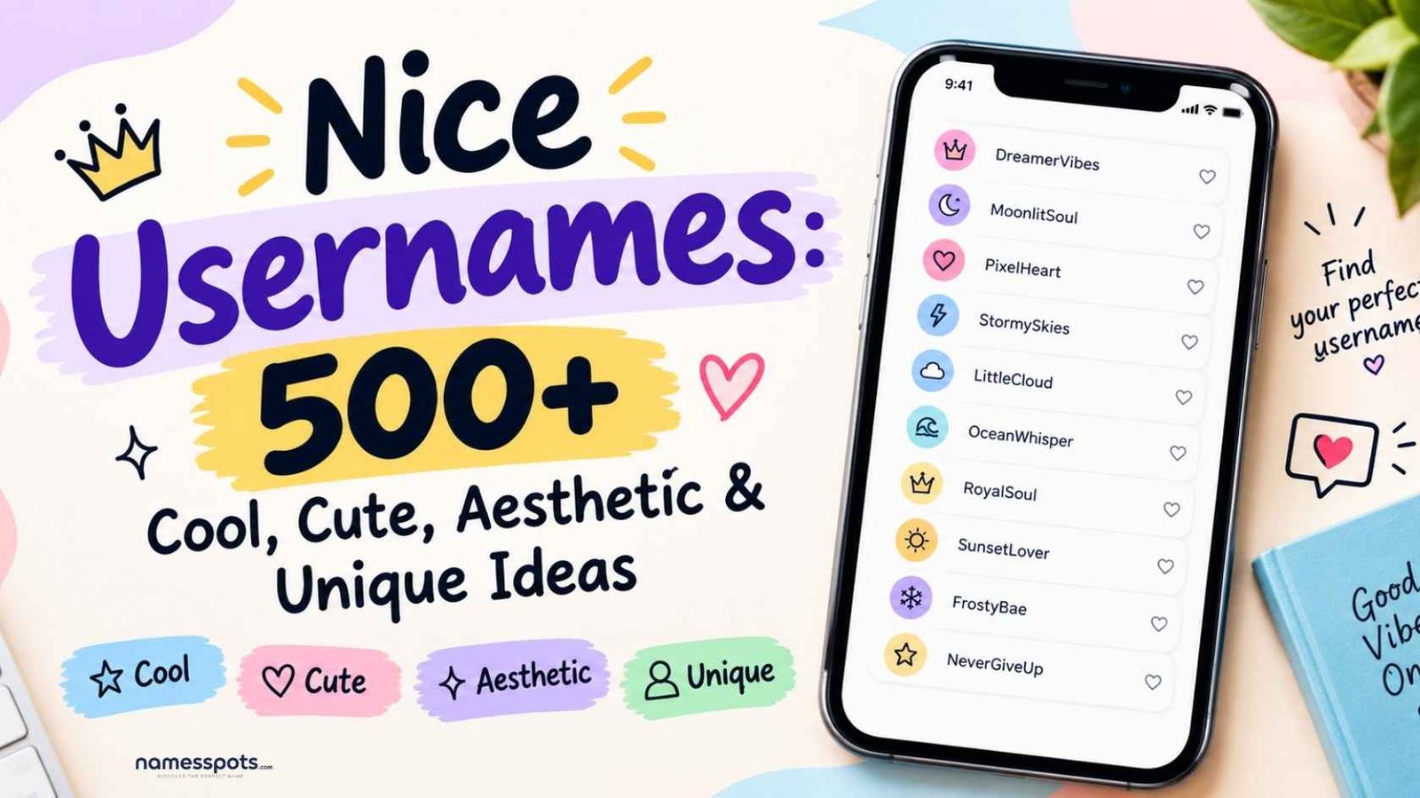 Nice Usernames